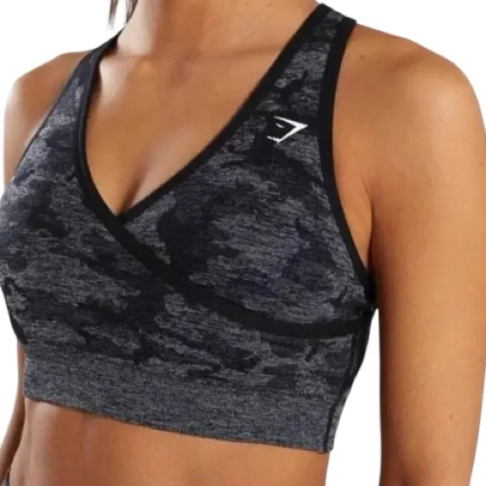 Gymshark Adapt Camo Seamless Sports Bra – Size XS - Picture 2 of 4